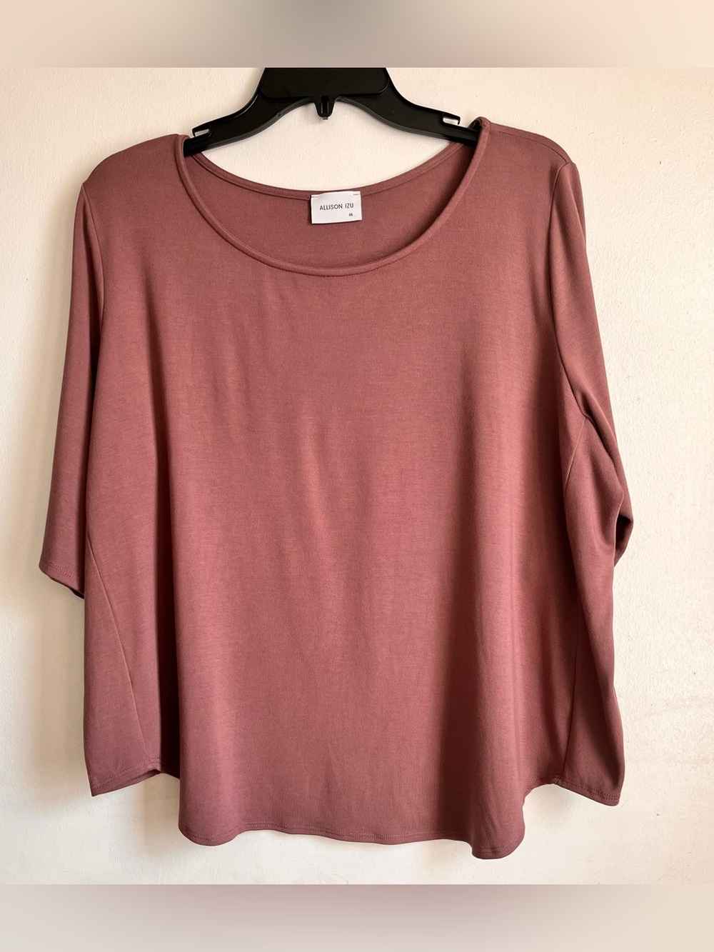 ALLISON IZU Hannah Top - Wisteria Soft Ponte - Picture 4 of 7